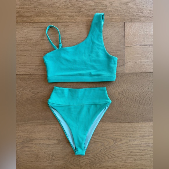 Beach Riot Ribbed Swim Set - Picture 2 of 2